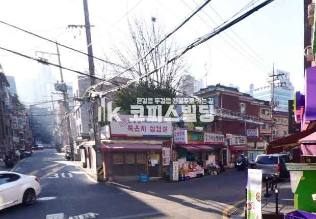 서울 서초구 반포동 교보타워사거리 이면 메인통코너 위치 참 좋은 땅 매매 매물번호 11345 사진 1