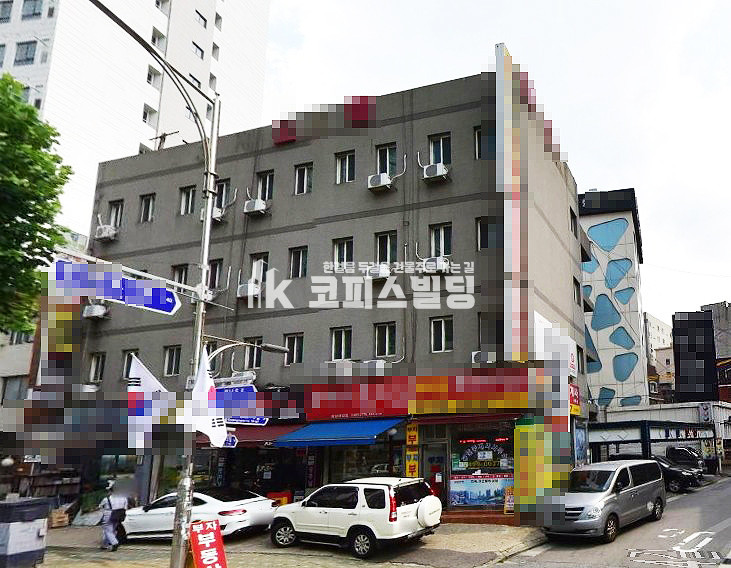 서울 광진구 화양동 화양사거리 대로변 모텔. 신축부지리 대로변 모텔. 신축부지 매매 매물번호 13108 사진 1