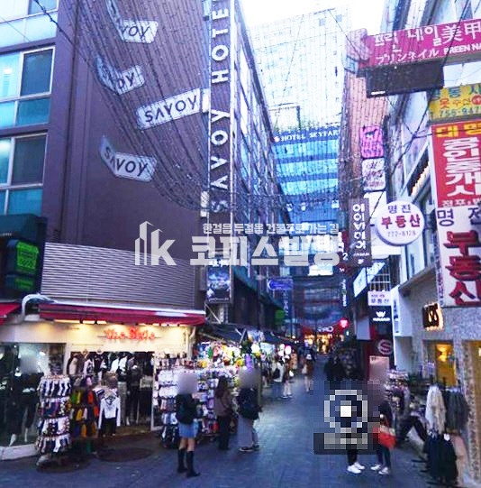 서울 중구 명동2가 [통임대]명동거리 . 사보이호텔 인근 상가건물 월세 매물번호 17429 사진 1